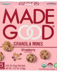 MadeGood Granola Minis 15 Pack 3 Flavors  5 each 15 Pack