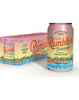 AUTX RAMBLER Grapefruit Sparkling Water Texas Limestone Filtered 12Ounce Cans 12Pack