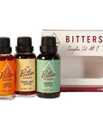 The Bitter Housewife Cocktail Bitters Sampler Set 1 Barrel Aged Old Fashioned Aromatic  Orange