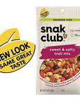 Snak Club Sweet  Salty Trail Mix 8 Ounce Pack of 6