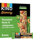 KIND Bars Roasted Nuts  Jalapeno 6 Count