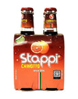 Stappi Chinotto Soda 4 x 67 fl oz 200ml Stappi Italian Import Sparkling Juice Beverage for Spirits  NonAlcoholic Bitter Aperitif Cocktail Mixer Citrus Chinotto Italian Drink Soda