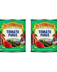 Tuttorosso Delicious Puree Canned Tomatoes 28oz Cans Pack of 2