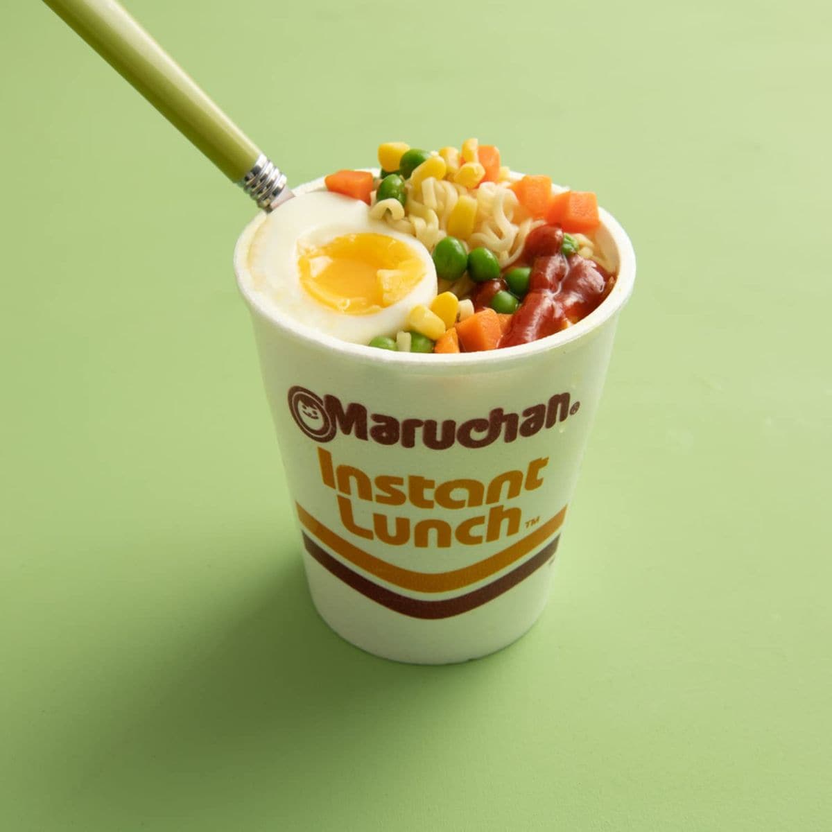 Maruchan Ramen Instant Lunch Variety 5 Flavors Pack of 12 with By The Cup Chopsticks