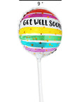 GET WELL GIFT Basket package for Adults or kids Men women boy or girl Care package Feel better soon for home or hospital after surgery wBalloon candy  snacks  greeting card Sympathy Gift