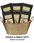 Classic Sampler Pack  Flavored Cold Brew Coffee  Inspired Coffee Co  Coarse Ground Coffee  Six large 4 oz Sample Bags