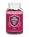 Vital Proteins Women's Multivitamin Gummies, B Vitamins, Antioxidants, and Essential Minerals, to Boost Energy, Support Metabolism, Immune Health, 45-Day Supply - 90ct, Raspberry Flavor