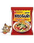 Nongshim Neoguri Spicy Seafood with UdonStyle Noodle 42 Ounce 4 Count Pack Of 8