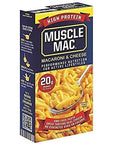 Muscle Mac  Macaroni and Cheese Pasta For All Ages 20 Grams Of High Protein Per Serving Real Cheese NonGMO 24 Pack