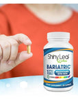 Shiny Leaf Daily Bariatric Multivitamin with 45 mg of Iron 90 Ct Capsule for Post Weight Loss Surgery (WLS), Sleeve, and Mini Gastric Bypass Patients (3 Months Supply)