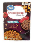 Great Value GlutenFree Cheeseburger Macaroni Dinner Kit 128 oz