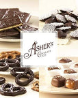 Ashers Chocolates Chocolate Covered Pretzels Gourmet Sweet and Salty Candy Small Batches of Kosher Chocolate Family Owned Since 1892 65oz Dark Chocolate