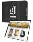 Gourmet Truffle Gift Box Set DELUXE Included Linguine Truffle Pasta 250 gr CLASSIC Truffle Seasoning 45 gr Truffle Honey Mustard 100 gr Premium Truffle Sauce 5 90 gr