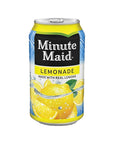 Minute Maid Lemonade 12 fl oz 18 cans