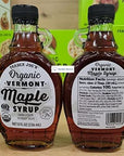 Trader Joes2 Organic Grade A Vermont Maple Syrup Dark Color Robust Taste 8fl oz 236ml Two Bottles