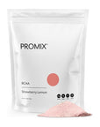 Promix BCAA Post-Workout Energy Powder, Strawberry Lemon - Plant-Based Branched Chain Amino Acids Supports Lean Muscle Growth, Recovery, Endurance & Reduces Soreness - Zero Fat, Sugar & Carbs