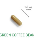 Lovita High-Potency Green Coffee Extract: 1600mg Equivalent, 50% Chlorogenic Acid for Natural Antioxidant & Size-Reduction Support - Vegan-Friendly, 60 Veggie Capsules