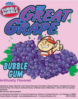 Great Grape Concord Dubble Bubble Gum Balls  15 Pounds