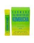 SUNMANC Kombucha 10 packets Sparkling Probiotic Fermented Drink Convenient Powdered Drink Mix Tea Powder Low Calories Sugar 0g Low Caffeine Shine Muscat