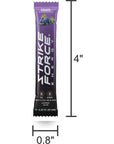 Strike Force Energy Drink Mix  Grape Flavor  Natural Tasting Caffeine Drink  Turn Any Drink into a Healthy Energy Drink  Zero Calories Keto Friendly Sugar Free Pre Workout 10 Liquid Packs