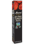 Amore Vegan Sun Dried Tomato Paste In A Tube  Non GMO Certified and Made In Italy Pack of 6