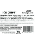 ICE CHIPS Xylitol Candy Tins Lemon 3 Pack  Includes BAND as shown