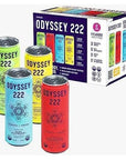 ODYSSEY ELIXIR 222 Sparkling Mushroom Drink -  12 Fl oz - Variety 12 Pack