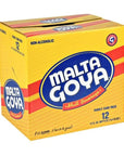 Goya Malta 12 Pack 12 FL OZ Bottles