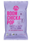 Doomi Angies BOOMCHICKAPOP Popcorn Sweet and Salty Kettle Corn 24 Count 1oz Bags Packaged The Perfect Snack Package Perfect for Stocking The Pantry Lunches Parties or Taking On The Go White