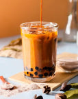 MOCAFE Thai Tea Drink Mix 3Pound Bag Instant Frappe Mix Coffee House Style Blended Drink Used in Coffee Shops