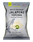 Fire Corn Popcorn Pack of 6 Real Jalapeno Popcorn with White Cheddar Flavor Gluten Free Spicy NonGMO Healthy Snack Founded  Owned by Combat Veteran 45 oz Sharing Bags