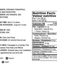 Organic Pineapple Powder 15 Pounds  NonGMO Made from Raw Dried Fruit Unsulfured Vegan Bulk Great for Baking Juices Smoothies Yogurts Contains Maltodextrin No Sulphites