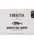 CONSERVAS YURRITA Bonito del Norte White Tuna In Olive Oil 10Pack by Seafood Aficionado Choice Selections Pack Of 10 Cans