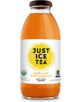 Just Ice Tea Organic Half Tea  Half Lemonade 16 FZ