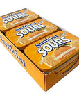 Sunkist Sours Tangerine Orange Vitamin C Sugar Free Sour Candy 176 Ounce Tin  6 Count Tray