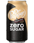 Dr pepper ZERO Cream soda 12 fl oz 18 cans total 216 fl oz