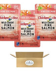 Chicken of the Sea Pink Salmon WildCaught Skinless  Boneless 25Ounce Packets  Pack of 3 75 oz in total