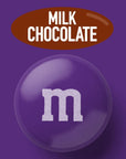 MMS Purple Milk Chocolate Candy 2lbs Bulk for Parties Gifts Desserts DIY Decorations