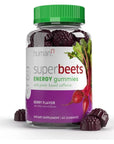 humanN SuperBeets Energy Gummies - Quick Energy & Mental Focus - Help Increase Nitric Oxide - Supports Healthy Blood Pressure & Circulation Support - Antioxidant, Non-GMO - Berry Flavor, 60 Count