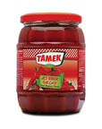 TAMEK HOT PEPPER PASTE IN JAR  TAMEK KAVANOZDA ACI BIBER SALCASI  680 G  2534 OZ NET