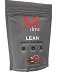 Mdrive Lean for Men, Protein Powder for Supporting and Preserving Lean Muscle Mass, Morosil Sicilian Blood Orange Extract, Chromax, Whey Protein, Blood Orange Chocolate Flavor, 30 Servings, 30oz