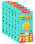 GOODLES GlutenFree Cheddy Mac 6pack 6oz  13g Protein  4g Fiber per serving 21 Nutrients from Plants and Made with REAL Cheese  Certified Gluten Free