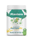 Plantero Vegan Plant Based Protein - Plain Isolate Blend™ Supergreens Mix Vitamins - Lactose & Gluten Free - Contains Digestive Enzymes - No Added Sugar Non-GMO, 13 Servings 20g of Protein 2:1:1 BCAA