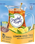 Crystal Light Iced Tea Drink Mix  Lemon  426 oz  16 ct  2 pk