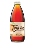 Tejava Peach Black Iced Tea 24 Pack 12oz Glass Bottles Unsweetened NonGMO Kosher No Sugar or Sweeteners No calories No Preservatives Brewed in Small Batches