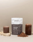 Amaaras COCOA LATTE Herb Mix  100 gms  Cocoa  Ashwagandha  Cinnamon  Coconut Sugar  Organic Herbal Latte  Cocoa Powder  Vegan  Natural Energy Booster  Glutenfree  Brew Hot or Cold