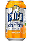 Polar Seltzer Variety Special Cranberry Lime Mandarin Ruby Red Grapefruit Lime Flavor 12 oz Can 3 x 4 Flavors Total of 12 Cans