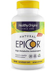 Healthy Origins EpiCor (Immune Protection), 500 mg - Plant-Based Immune Support Capsules - Gluten-Free & Non-GMO Supplement - 150 Veggie Caps