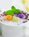 Small sago coconut milk sago dew sago grains raw mango fruit ingredients milk tea dessert ingredients141oz