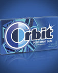 ORBIT Peppermint Sugarfree Chewing Gum Bulk 8 Packs of 14Pieces Case of 6 672 Total Pieces